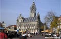 Middelburg Netherland - Marketplace at the townhall